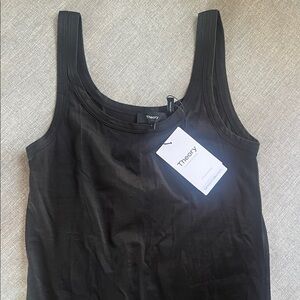 Theory Black Apex Tee